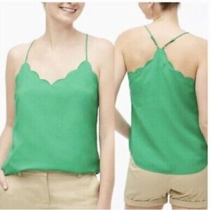 JCrew Scalloped cami top